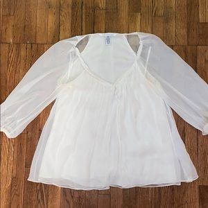 Diane vonFurstenberg silk blouse